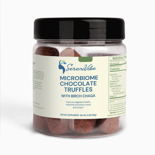 Microbiome Chocolate Truffles with Birch Chaga