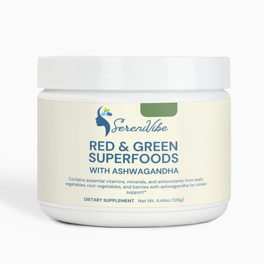 Red & Green Superfoods with Ashwagandha