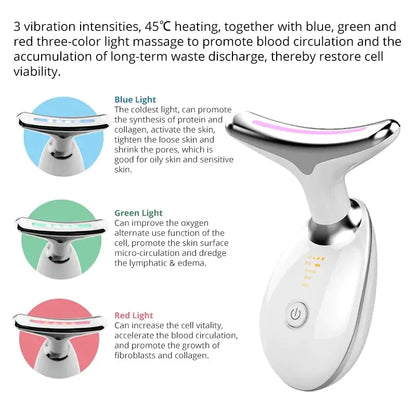 Microcurrent Neck Massager w/ Additional Photon Therapy